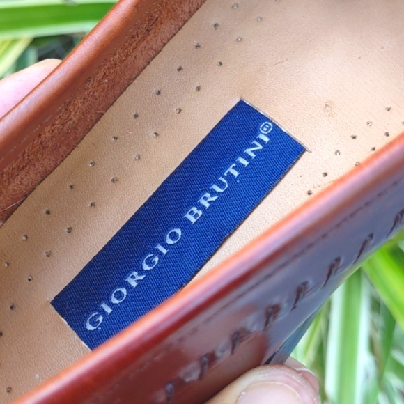 Giorgio Brutini Vintage Men's Tasseled Loafer Luxury Slip-On Shoes - Picture 9 of 13